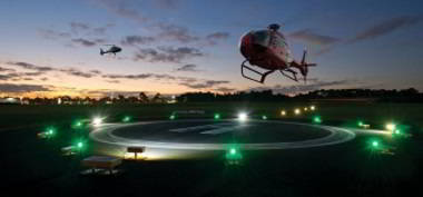 Solar Heliport Lighting